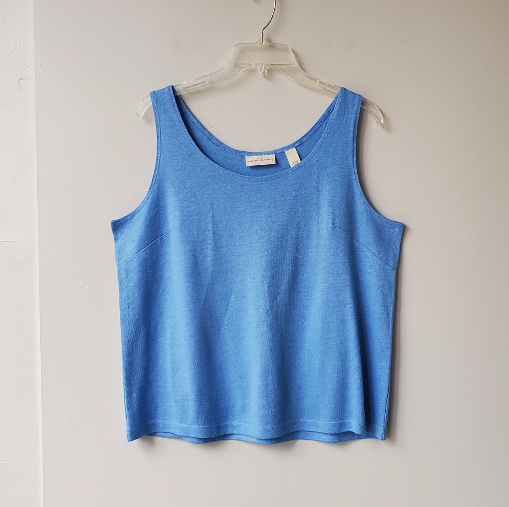 Marsh Landing Linen/Cotton Tank